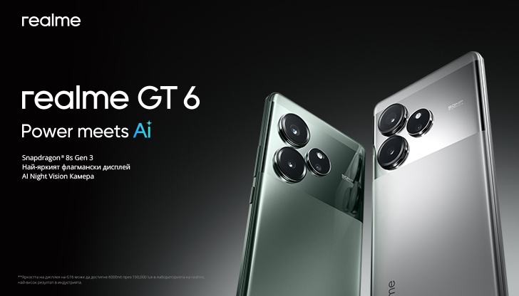 Visual Realme GT 6