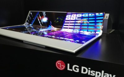 LG показа 77 инчов прозрачен гъвкав дисплей