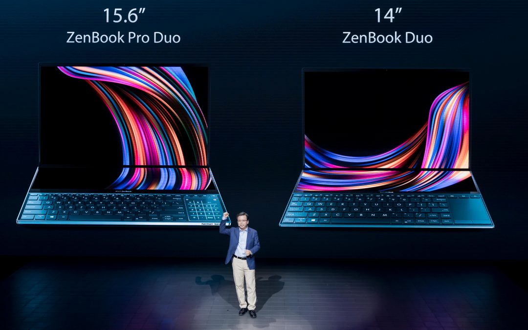 ASUS представя ZenBook Pro Duo (UX581) с революционния ScreenPad Plus