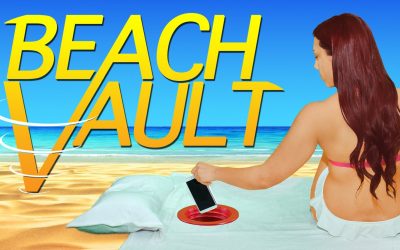 Beach Vault ще пази вещите ви на плажа на сигурно място!