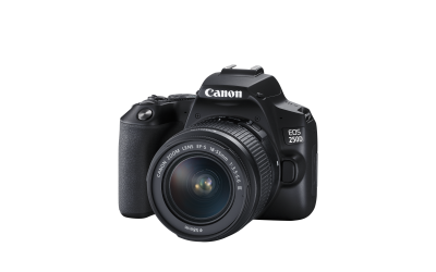 Създавай красиви спомени бързо и лесно с Canon EOS 250D, най-лекият DSLR с подвижен дисплей в света