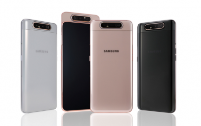 Samsung Galaxy A80 предлага плъзгаща и въртяща се тройна камера