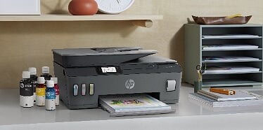 HP дебютира с първия в света лазерен принтер без касети