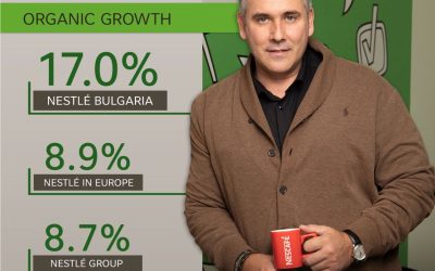 Нестле Групата отчита органичен ръст от 8,7% за първата половина на 2023, като годишната прогноза е за повишаването му