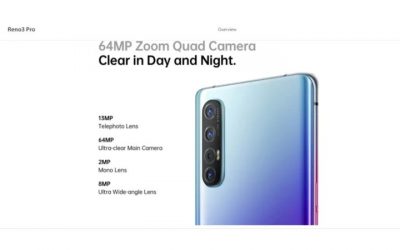 OPPO Reno 3 Pro ще дебютира на 2 март