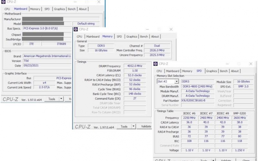 XPG за първи път с овърклок на DDR5 до 8118 MT/s