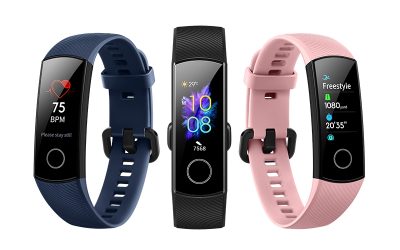 HONOR Band 5 – стилната фитнес гривна, измерваща нивата на кислород в кръвта, е вече в България