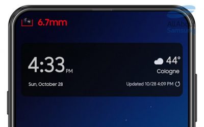 Galaxy A8 демонстрира възможния дизайн на S10