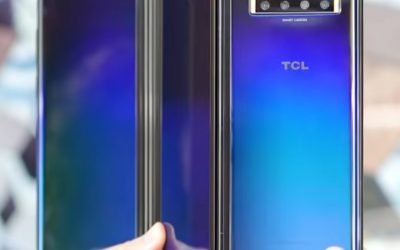 TCL показа прототип на сгъваем смартфон с две панти