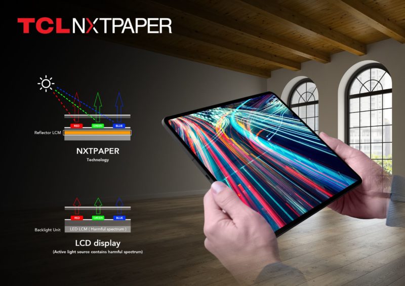 TCL анонсира два таблета с NXTPAPER Technology