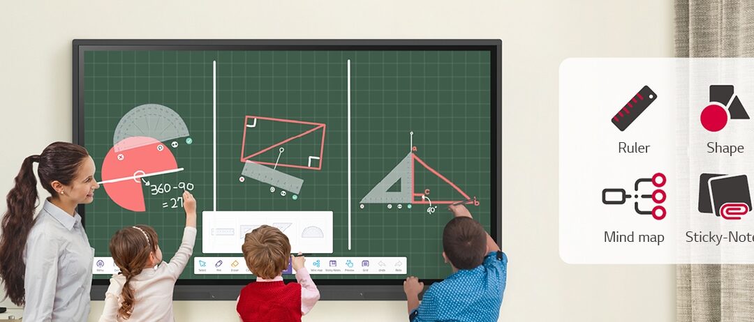 Класни стаи от ново поколение с интерактивните дъски LG CreateBoard