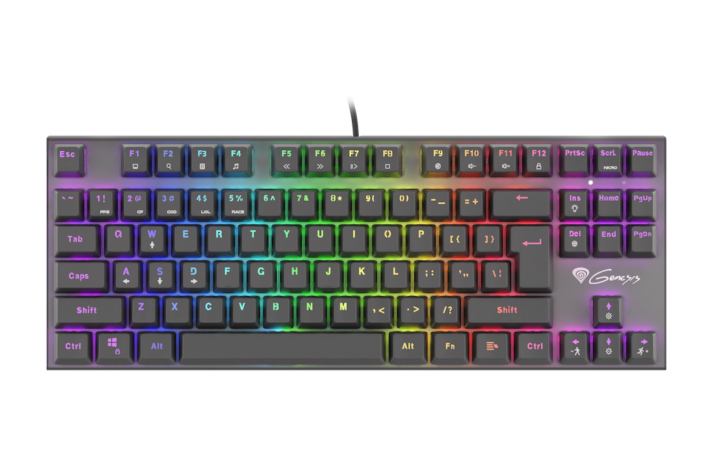 Thor 300 TKL RGB – здрава механична клавиатура от Genesis