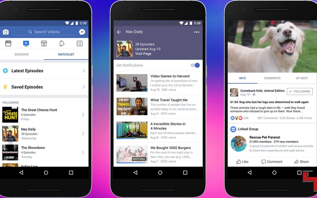 Facebook стартира новата си платформа за оригинални телевизионни предавания Watch