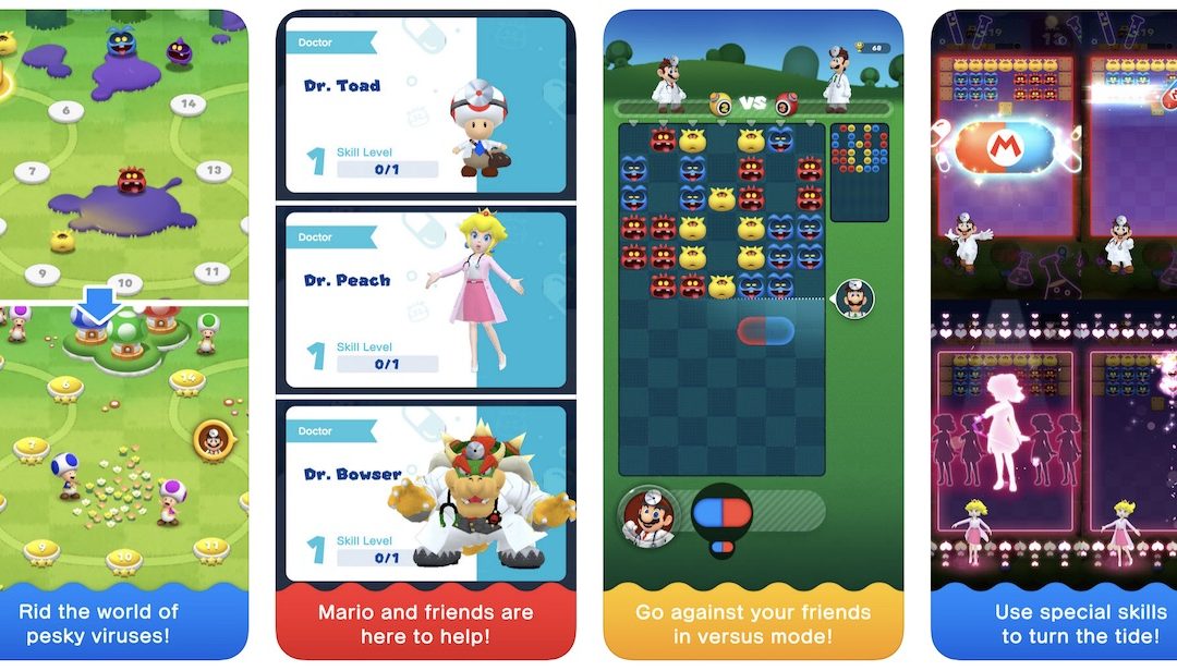 Dr. Mario World пристигна в AppStore