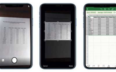 Excel за iPhone вече може да превърне снимките в редактируеми електронни таблици