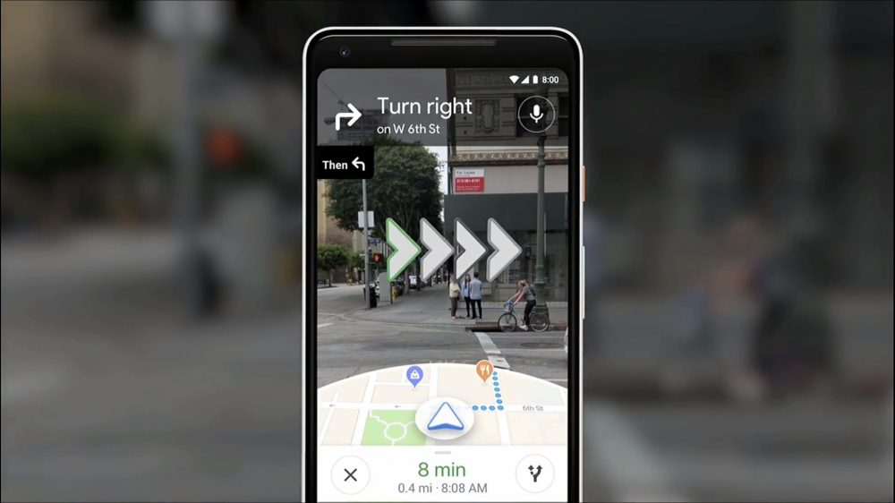 AR навигацията в Google Maps вече е налична за някои потребители