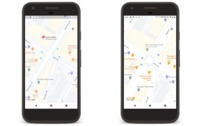 Google Maps става по-цветна
