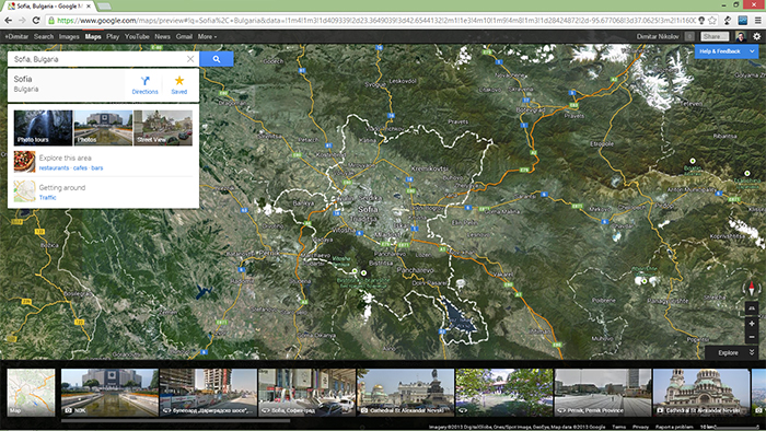 Новото уеб приложение на Google Maps от пръв поглед