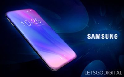 Samsung работи по първия наистина безрамков смартфон в света