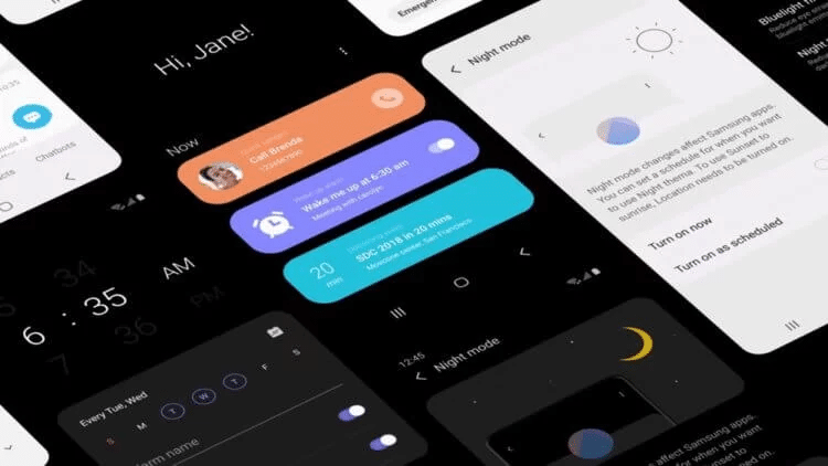 One UI 2.1 ще е достъпен а за Galaxy S9 и Note 9