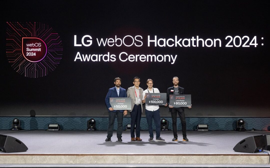 LG обявява победителите от webOS Hackathon 2024