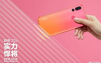 Цветовете на Lenovo Z5 са ясни преди дебюта му